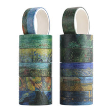 Load image into Gallery viewer, Limited Edition - Van Gogh Painting Washi Tape Set - Original Kawaii Pen