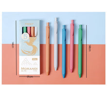Load image into Gallery viewer, Morandi & Retro Color Gel Pen Sets (5pcs)