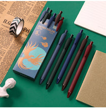 Load image into Gallery viewer, Morandi & Retro Color Gel Pen Sets (5pcs)