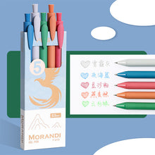Load image into Gallery viewer, Morandi & Retro Color Gel Pen Sets (5pcs)