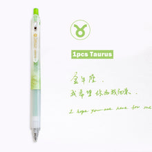 Load image into Gallery viewer, Zodiac Sign Gel Pen Set (12pcs)
