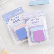 Load image into Gallery viewer, Rosy Posy Bright Color Sticky Notes (4 Colors)