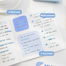 Load image into Gallery viewer, Rosy Posy Bright Color Sticky Notes (4 Colors)