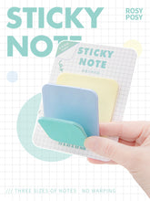 Load image into Gallery viewer, Rosy Posy Bright Color Sticky Notes (4 Colors)