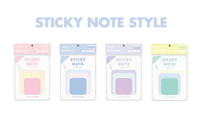Load image into Gallery viewer, Rosy Posy Bright Color Sticky Notes (4 Colors)