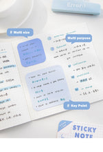 Load image into Gallery viewer, Rosy Posy Bright Color Sticky Notes (4 Colors)