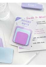 Load image into Gallery viewer, Rosy Posy Bright Color Sticky Notes (4 Colors)