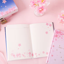 Load image into Gallery viewer, Believe in Magic Sakura Hardcover Notebook