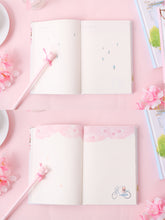 Load image into Gallery viewer, Believe in Magic Sakura Hardcover Notebook