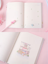 Load image into Gallery viewer, Believe in Magic Sakura Hardcover Notebook