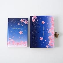 Load image into Gallery viewer, Believe in Magic Sakura Hardcover Notebook