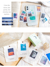 Load image into Gallery viewer, Palm Moon Laser Stickers