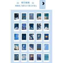 Load image into Gallery viewer, Palm Moon Laser Stickers