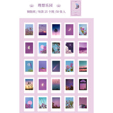 Load image into Gallery viewer, Palm Moon Laser Stickers