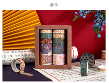 Load image into Gallery viewer, Japanese Vintage Style Foiled Masking Tapes (8-Designs)