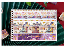 Load image into Gallery viewer, Japanese Vintage Style Foiled Masking Tapes (8-Designs)