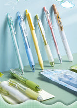 Load image into Gallery viewer, Colorful Kawaii Retractable Gel Pen & Highlighter Set (6pcs a set)