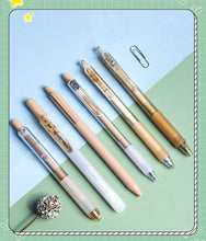 Load image into Gallery viewer, Colorful Kawaii Retractable Gel Pen & Highlighter Set (6pcs a set)