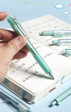 Load image into Gallery viewer, Colorful Kawaii Retractable Gel Pen & Highlighter Set (6pcs a set)