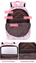 Load image into Gallery viewer, Floral Pink Kids Packpack - Limited Edition