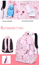 Load image into Gallery viewer, Floral Pink Kids Packpack - Limited Edition
