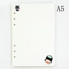 Load image into Gallery viewer, Dotted Paper with Japanese Illustrations - Original Kawaii Pen
