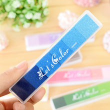 Load image into Gallery viewer, "Let's Color" Gradient Stamp Ink Pad Set (6 sets)