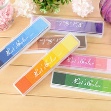 Load image into Gallery viewer, "Let's Color" Gradient Stamp Ink Pad Set (6 sets)