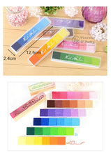 Load image into Gallery viewer, "Let's Color" Gradient Stamp Ink Pad Set (6 sets)