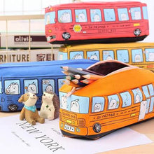 Load image into Gallery viewer, Kawaii School Bus Pencil Case (4 types)
