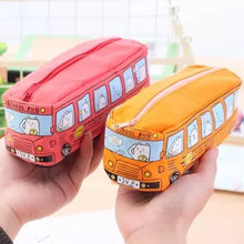 Load image into Gallery viewer, Kawaii School Bus Pencil Case (4 types)
