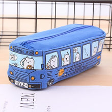 Load image into Gallery viewer, Kawaii School Bus Pencil Case (4 types)