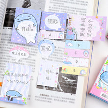 Load image into Gallery viewer, Jinbe San Sticky Memo Set - Original Kawaii Pen