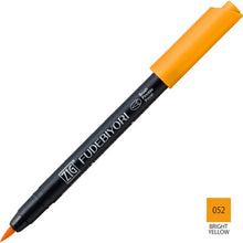 Load image into Gallery viewer, Kuretake ZIG Fudebiyori Metallic Brush Pen - (57 Colors) - Original Kawaii Pen