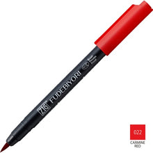 Load image into Gallery viewer, Kuretake ZIG Fudebiyori Metallic Brush Pen - (57 Colors) - Original Kawaii Pen