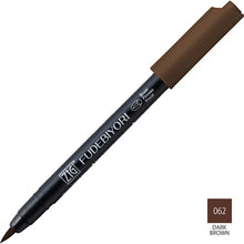 Load image into Gallery viewer, Kuretake ZIG Fudebiyori Metallic Brush Pen - (57 Colors) - Original Kawaii Pen