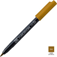 Load image into Gallery viewer, Kuretake ZIG Fudebiyori Metallic Brush Pen - (57 Colors) - Original Kawaii Pen