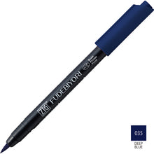 Load image into Gallery viewer, Kuretake ZIG Fudebiyori Metallic Brush Pen - (57 Colors) - Original Kawaii Pen