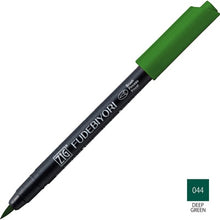 Load image into Gallery viewer, Kuretake ZIG Fudebiyori Metallic Brush Pen - (57 Colors) - Original Kawaii Pen
