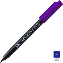 Load image into Gallery viewer, Kuretake ZIG Fudebiyori Metallic Brush Pen - (57 Colors) - Original Kawaii Pen