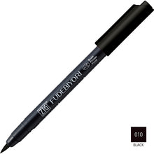 Load image into Gallery viewer, Kuretake ZIG Fudebiyori Metallic Brush Pen - (57 Colors) - Original Kawaii Pen