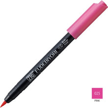 Load image into Gallery viewer, Kuretake ZIG Fudebiyori Metallic Brush Pen - (57 Colors) - Original Kawaii Pen