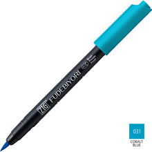Load image into Gallery viewer, Kuretake ZIG Fudebiyori Metallic Brush Pen - (57 Colors) - Original Kawaii Pen