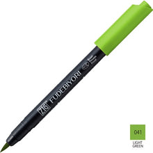 Load image into Gallery viewer, Kuretake ZIG Fudebiyori Metallic Brush Pen - (57 Colors) - Original Kawaii Pen