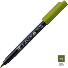 Load image into Gallery viewer, Kuretake ZIG Fudebiyori Metallic Brush Pen - (57 Colors) - Original Kawaii Pen