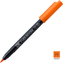 Load image into Gallery viewer, Kuretake ZIG Fudebiyori Metallic Brush Pen - (57 Colors) - Original Kawaii Pen