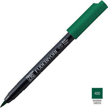 Load image into Gallery viewer, Kuretake ZIG Fudebiyori Metallic Brush Pen - (57 Colors) - Original Kawaii Pen