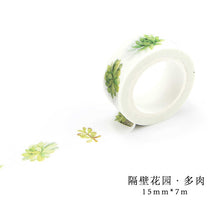 Load image into Gallery viewer, Creative Plants & Flowers Washi Tapes - Original Kawaii Pen