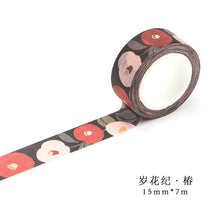 Load image into Gallery viewer, Creative Plants & Flowers Washi Tapes - Original Kawaii Pen