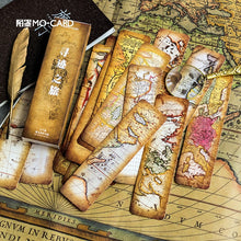 Load image into Gallery viewer, Treasure Map Bookmarks (30pcs)